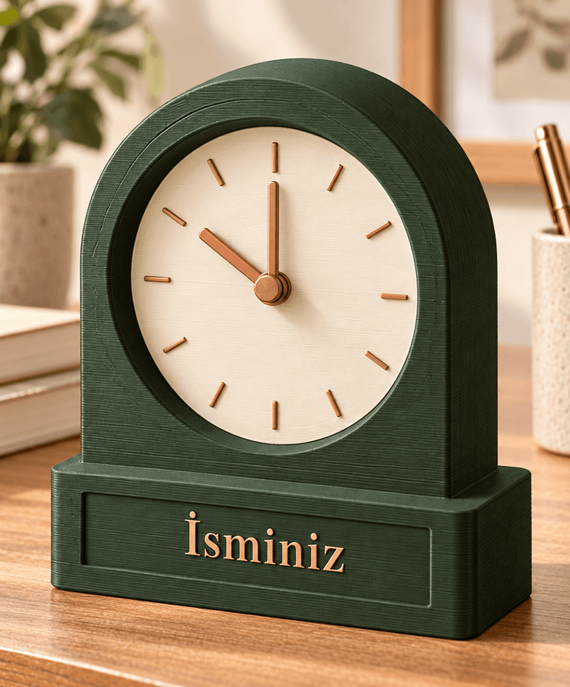 Revak – Kişiselleştirilebilir Kemerli Masa Saati